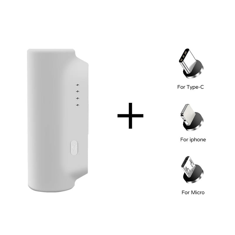 BERRY'S BUYS™ 5000mAh Flashlight Powerbank - Never run out of power again with our portable charger and built-in flashlight - Perfect for on-the-go charging and outdoor adventures! - Berry'