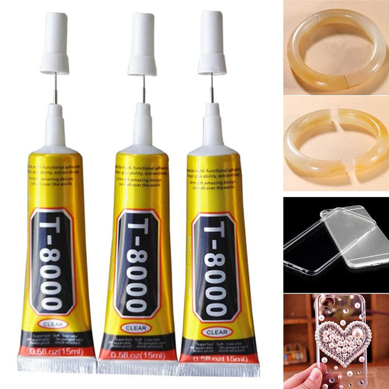 T7000/T8000 Glue Epoxy Resin Clear Adhesive - The Ultimate Phone Screen Repair Tool - Strong and ...