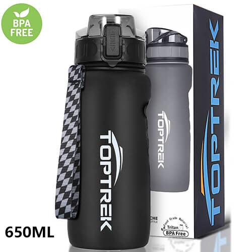 Toptrek Sport Water Bottle - The Ultimate Companion for Your Active Lifestyle - Stay Hydrated on ...