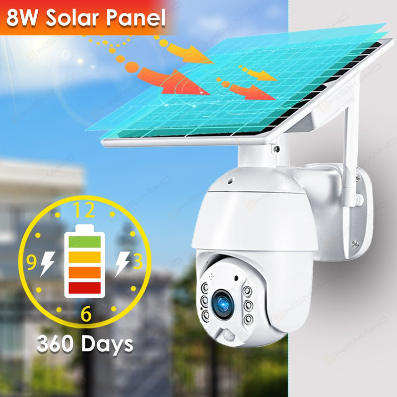 Top Wireless Surveillance Camera Solar CCTV Security Camera - The Ultimate Solution for Outdoor S...