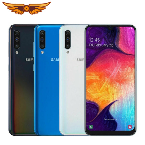 Samsung Galaxy A50 - Capture Life's Brilliance with Triple Camera System - Lightning-Fast Perform...