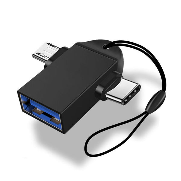 BERRY'S BUYS™ FONKEN OTG Type C Adapter - Seamlessly Connect All Your Devices On-The-Go - Experience Lightning-Fast Data Transfer Speeds! - Berry's Buys