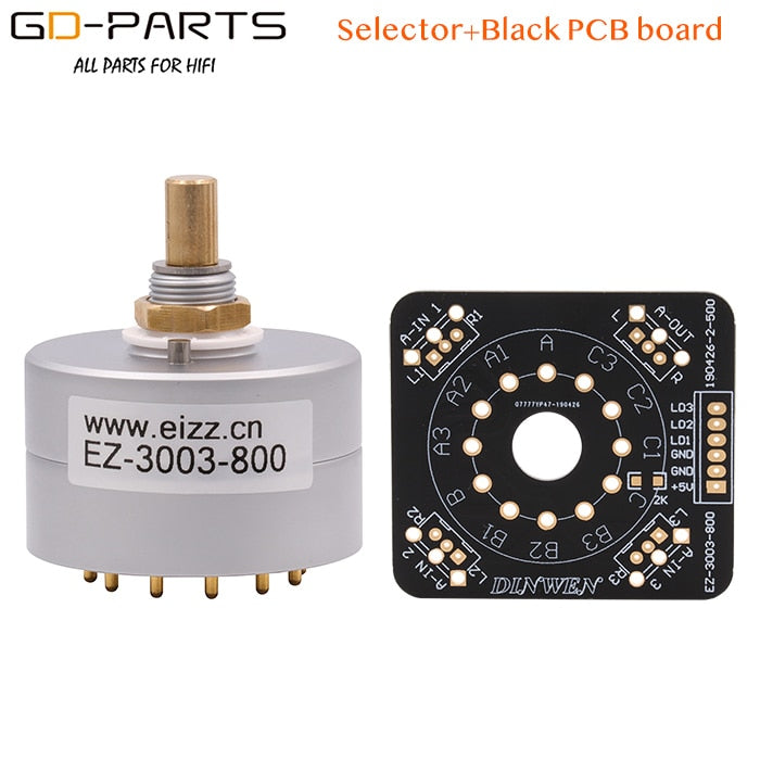 BERRY'S BUYS™ EIZZ Rotary Switch Selector - The Versatile and Stylish Audio Solution for DIY Enthusiasts - Upgrade Your Audio Projects Today! - Berry's Buys