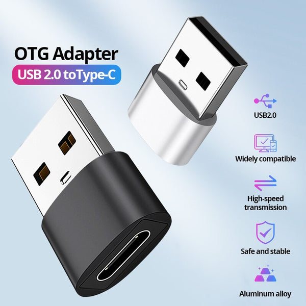 USB To Type C Adapter - Connect Your Devices with Ease - Quick and Efficient Charging