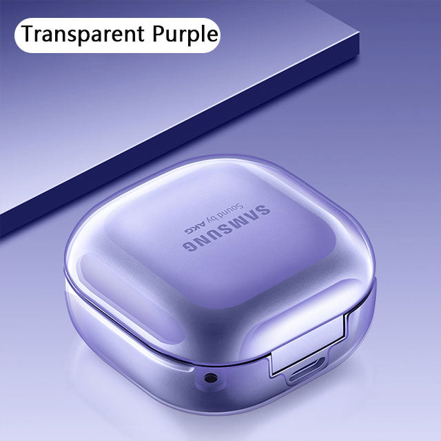BERRY'S BUYS™ Clear Hard PC Transparent Earphone Protector Case - Keep Your Samsung Buds Pro Live Safe and Secure with ALANGDUO's Durable Protection - Berry's Buys