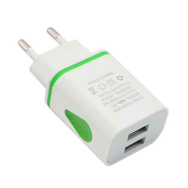 BERRY'S BUYS™ Elenxs USB Wall Charger - Charge Two Devices At Lightning Speeds While Traveling - Stay Connected On The Go! - Berry's Buys