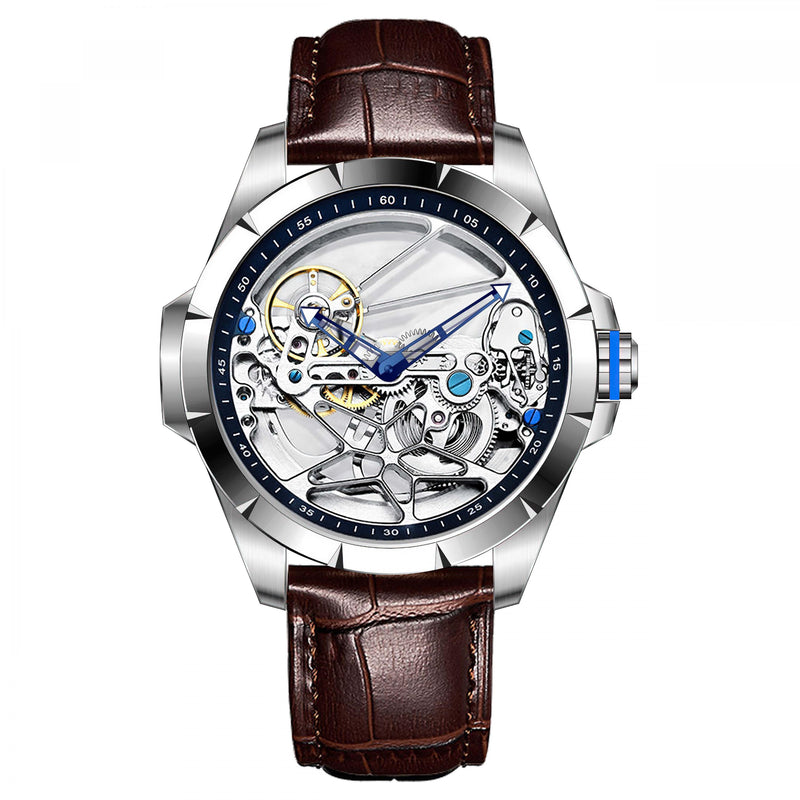 BERRY'S BUYS™ Hollow out Tourbillon Automatic MAN WATCH - Elevate Your Style with Precision Craftsmanship - Experience the Ultimate in Watch Technology - Berry's Buys
