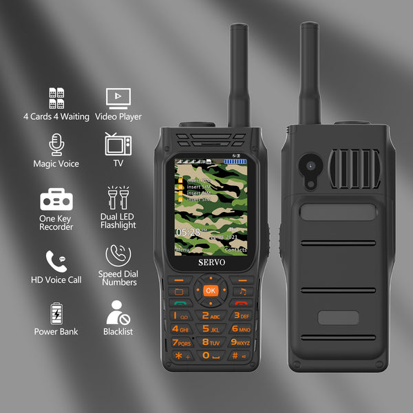 SERVO F3 - The Ultimate Multi-SIM Mobile Phone - Stay connected hassle-free while on-the-go!