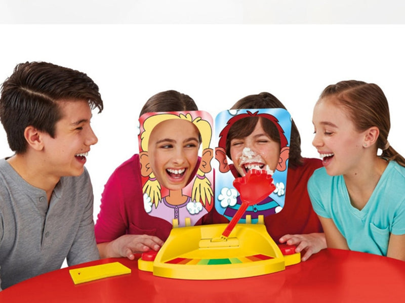 BERRY'S BUYS™ Cake Cream Pie In The Face Family Party Fun Game - Spin, Laugh and Get Creamed! - Unforgettable Fun for Kids and Adults! - Berry's Buys