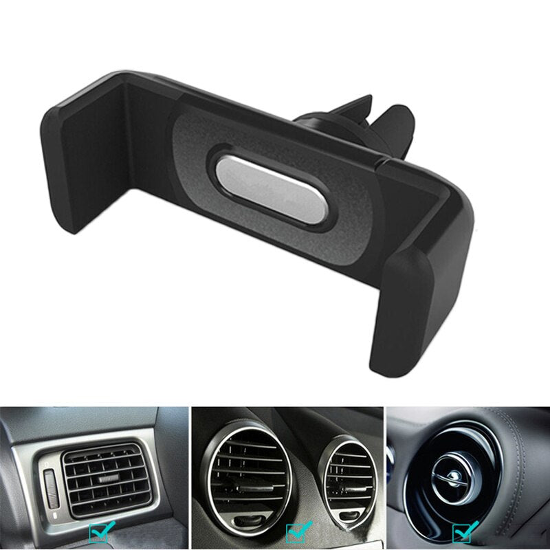 BERRY'S BUYS™ Car Mini Phone Holder Air Vent Mount - Keep Your Hands on the Wheel and Your Phone Secure - The Ultimate Solution for Safe and Convenient Driving. - Berry's Buys