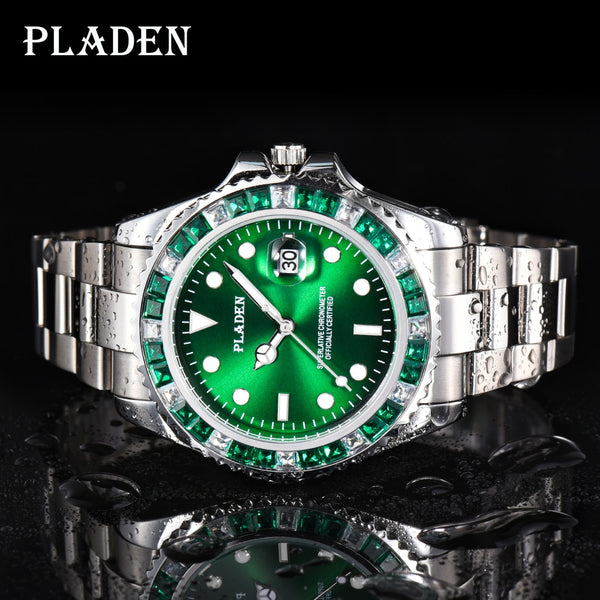 PLADEN Luxury Men's Watch - Style and Functionality Combined - A Timepiece for Every Occasion