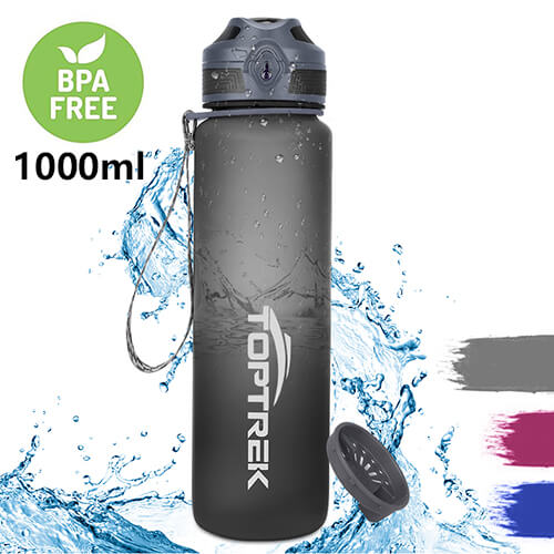 Toptrek Sport Water Bottle - The Ultimate Companion for Your Active Lifestyle - Stay Hydrated on ...