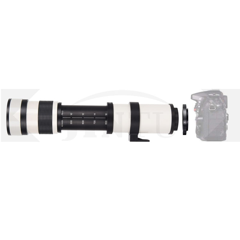 JINTU 420-1600mm F/8.3 Telephoto Zoom Lens - Capture Every Detail with Stunning Clarity - Perfect...
