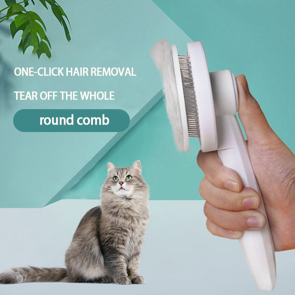 BERRY'S BUYS™ Cat Comb Hair Removal Pet Magic Comb - Keep Your Furry Friend Looking Great with our Universal Needle Comb - Prevent Shedding and Promote Healthy Coat and Skin - Berry's Buys