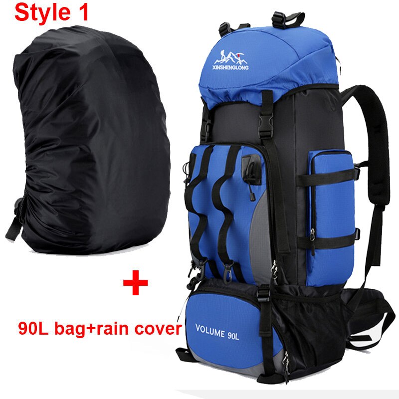 BERRY'S BUYS™ 90L Travel Bag Camping Backpack - The Ultimate Outdoor Adventure Companion - Durable, Waterproof, and Multifunctional. - Berry's Buys