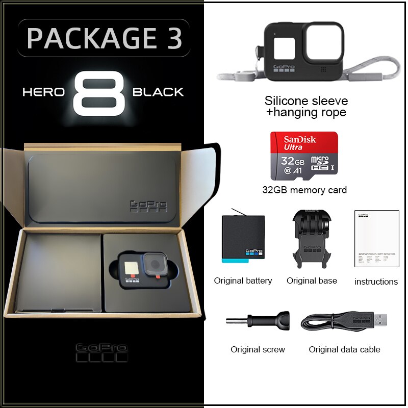 BERRY'S BUYS™ GoPro Hero 8 Black - Capture Your Adrenaline-Fueled Adventures with Ease - Relive Every Moment in Stunning Detail - Berry's Buys