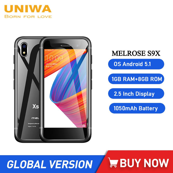 Melrose S9X 3G Mini Smartphone - Stay Connected Anywhere, Anytime - Compact and Efficient Device