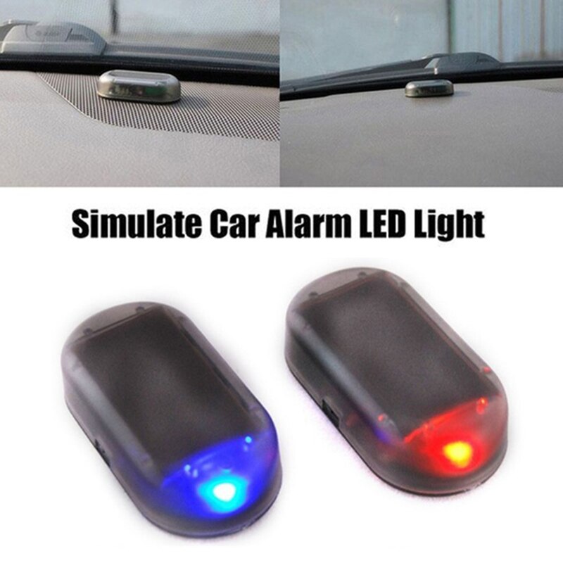 Universal Car Fake Solar Power Alarm Lamp - Keep Your Vehicle Safe with Powerful Anti-Theft Prote...