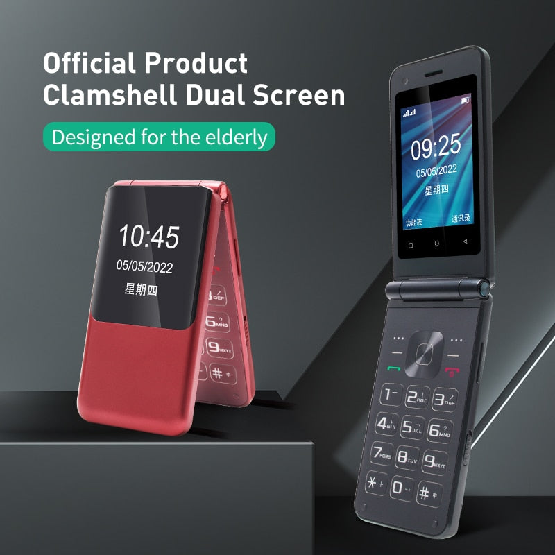 BERRY'S BUYS™ GIONEE V16D 4G Flip Feature Phone - Stay Connected in Classic Style - Enjoy Modern Features - Berry's Buys