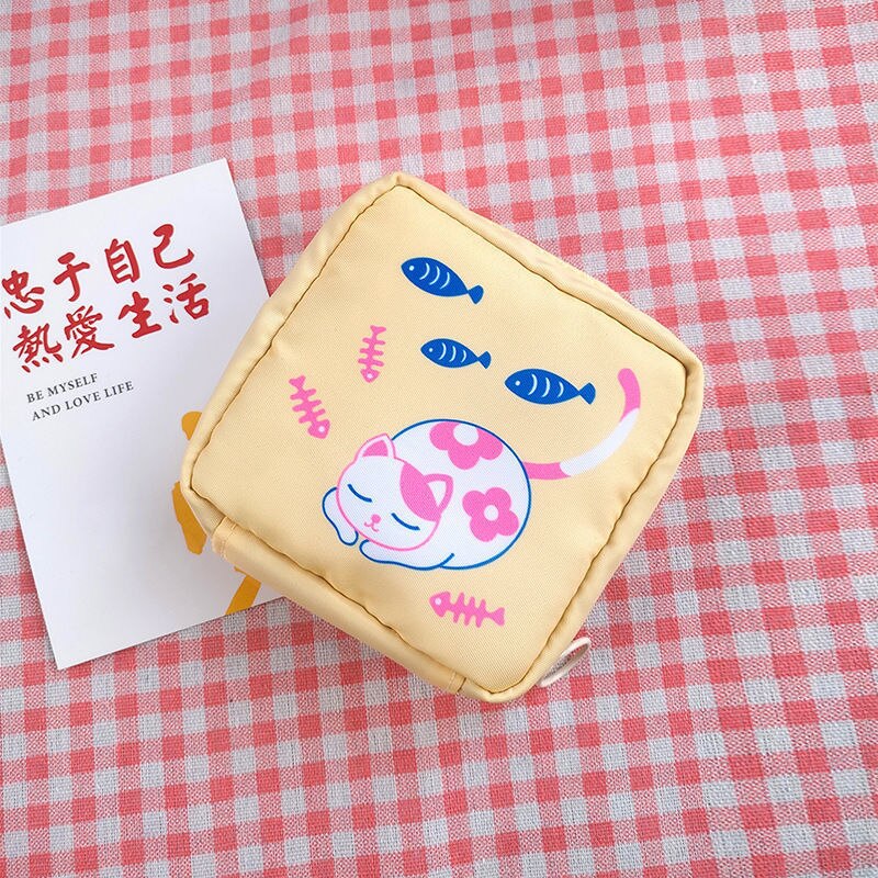 Sanitary Napkin Storage Bag Makeup Storage Organizer - Stay Organized in Style - Perfect for Dail...
