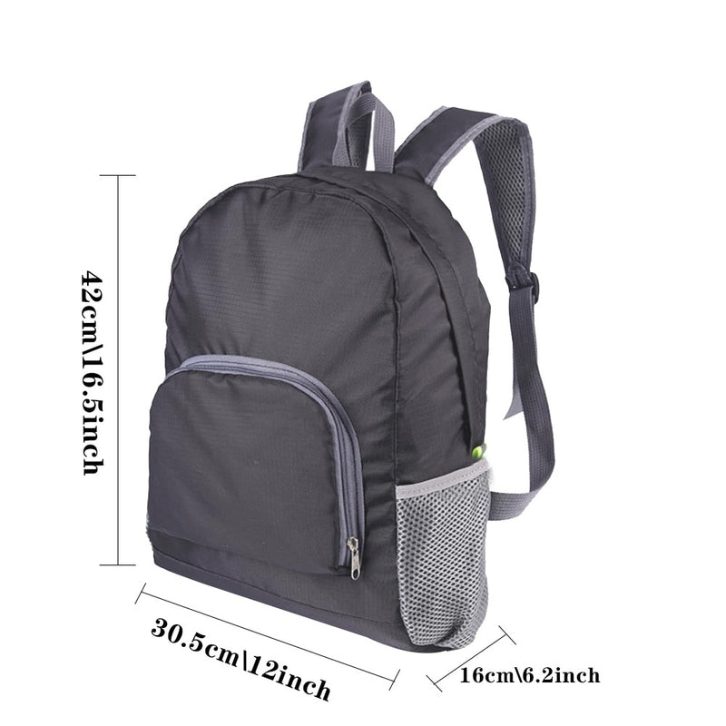 ISTaooo Foldable Backpack - The Ultimate Travel Companion - High Capacity and Ultralight Design