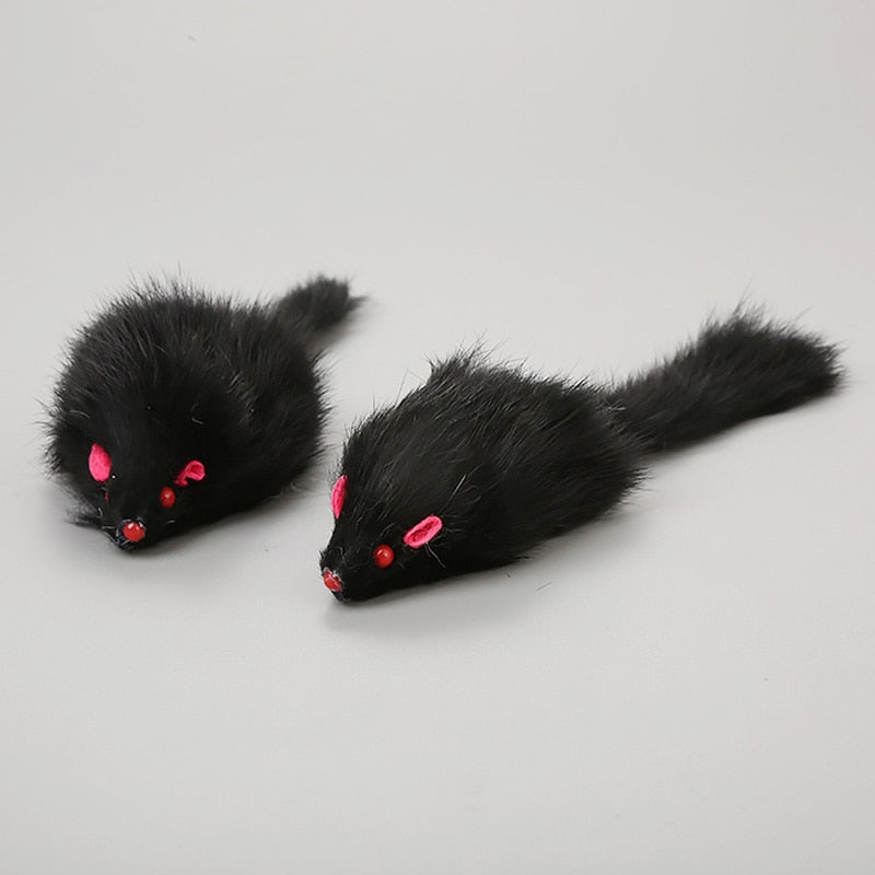 BERRY'S BUYS™ 1Pcs False Mouse Cat Pet Toy - Keep Your Furry Friend Entertained and Active with our Plush and Realistic Design - Berry's Buys