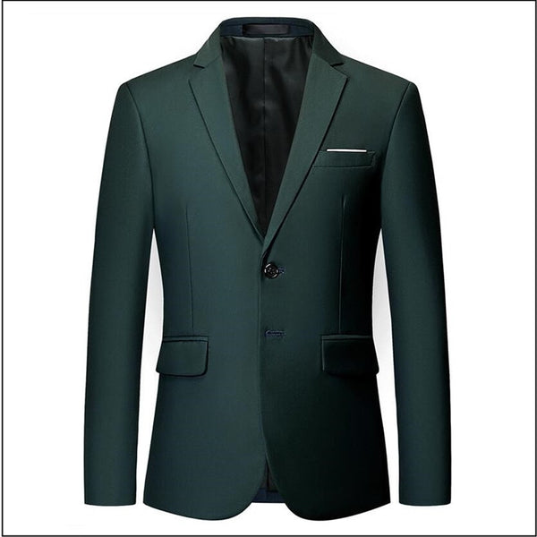 Men's Stylish Colorful Slim Fit Casual Blazer Jacket - Make a Statement and Stand Out from the Cr...
