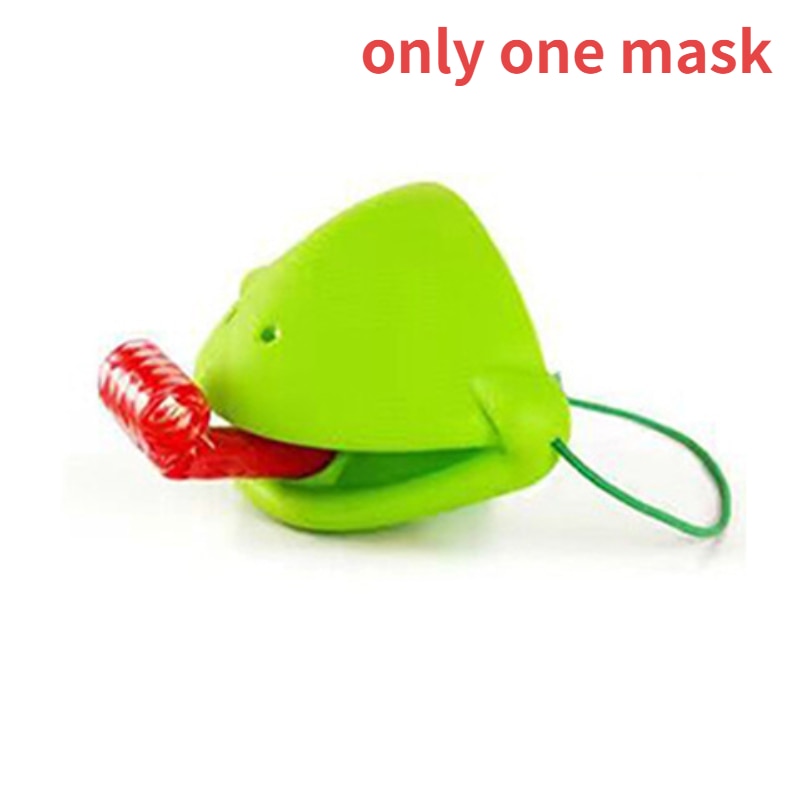 BERRY'S BUYS™ Funny Lizards Mask Toy Frog Tongue-Sticking TikTok Same Two-player Card Game - The Hilarious Stress Reliever for Family Game Nights and Parties! - Berry's Buys