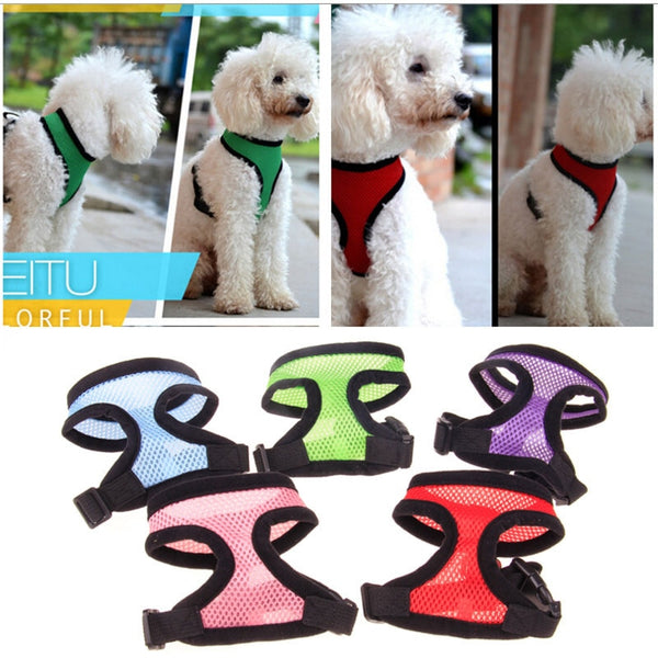 BERRY'S BUYS™ Dog Harness Vest - Keep Your Furry Friend Safe and Stylish with Our Adjustable Mesh Harness - Perfect for Pets of All Sizes - Berry's Buys