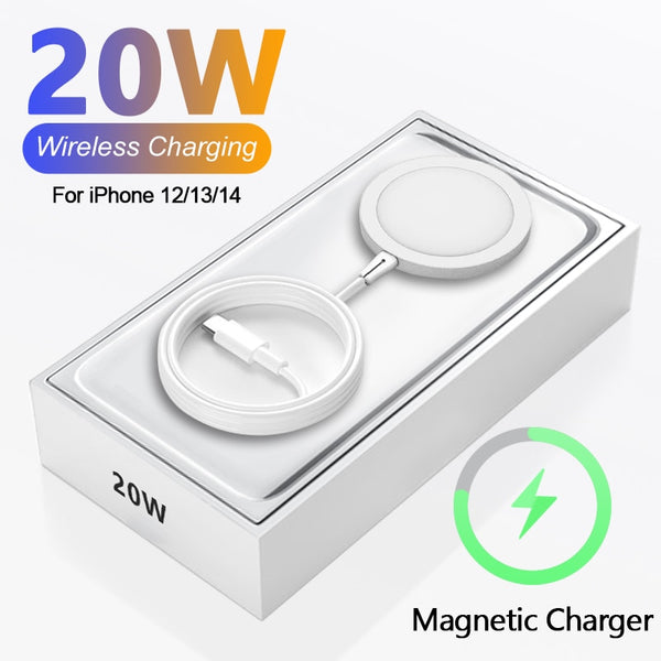 BERRY'S BUYS™ 20W Magnetic Wireless Charger - The Ultimate Charging Solution for Your Apple and Samsung Devices - Charge Faster, Anywhere You Go! - Berry's Buys