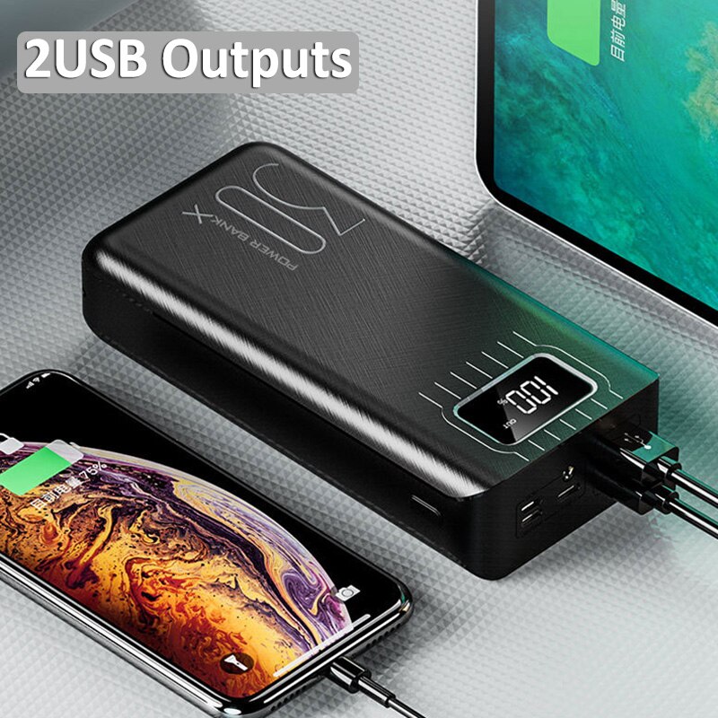 BERRY'S BUYS™ Fast Charging Power Bank Portable 30000mAh Charger - Stay Powered Anywhere - Charge Multiple Devices at Lightning-Fast Speed! - Berry's Buys