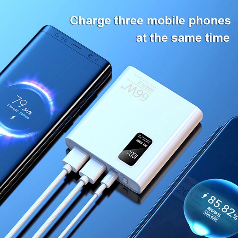 BERRY'S BUYS™ 66W Super Fast Charging Power Bank - Never Run Out of Power Again - Charge Two Devices Simultaneously - Berry's Buys