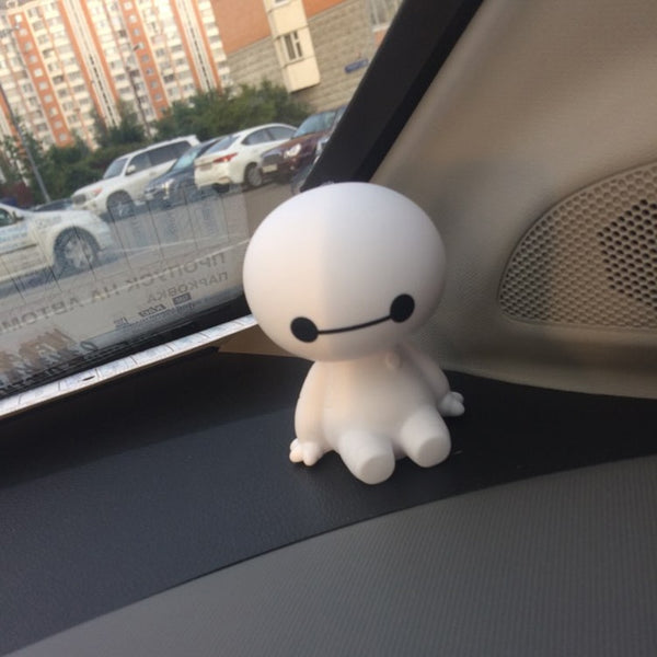 BERRY'S BUYS™ Baymax Robot Doll Car Ornament - Add Fun to Your Daily Commute - Perfect Auto Accessory - Berry's Buys