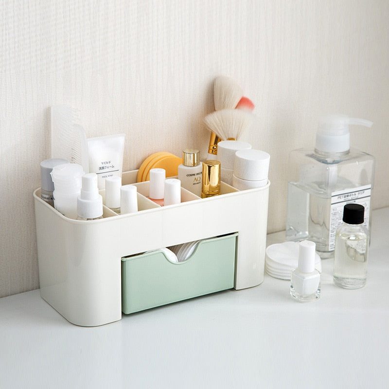 Nordic Desktop Drawer Cosmetic Storage Box - Organize Your Beauty Essentials with Style and Ease!
