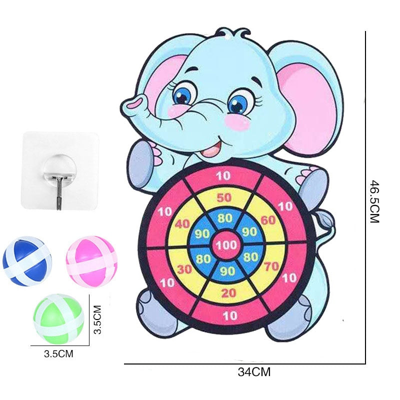 Montessori Dart Board Slingshot Target Game - Develop Your Child's Motor Skills and Hand-Eye Coor...