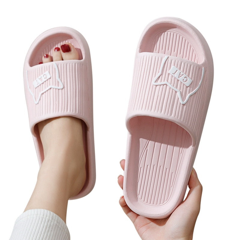 Summer Women Men's Slippers - Add Playfulness and Comfort to Your Indoor Footwear Collection - No...