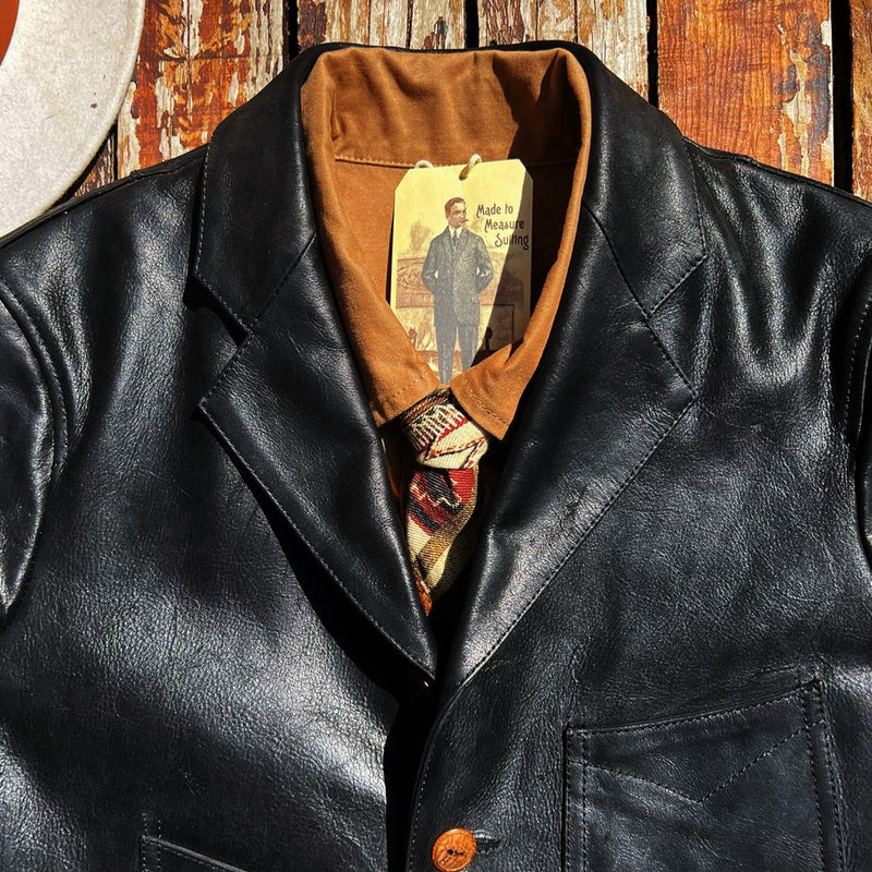 Tailor Brando DARIUS Leather Suit - Vintage Style, Modern Sophistication - Make a Statement with ...