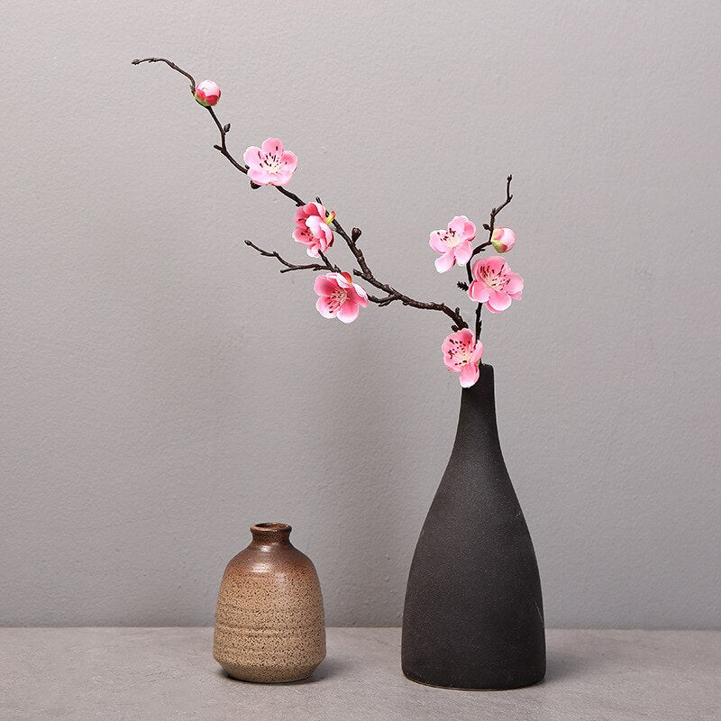 BERRY'S BUYS™ Artificial Plum Blossom with Short Branches - Add a touch of elegance to your home decor - Enjoy the beauty of nature without the hassle of maintenance. - Berry's Buys