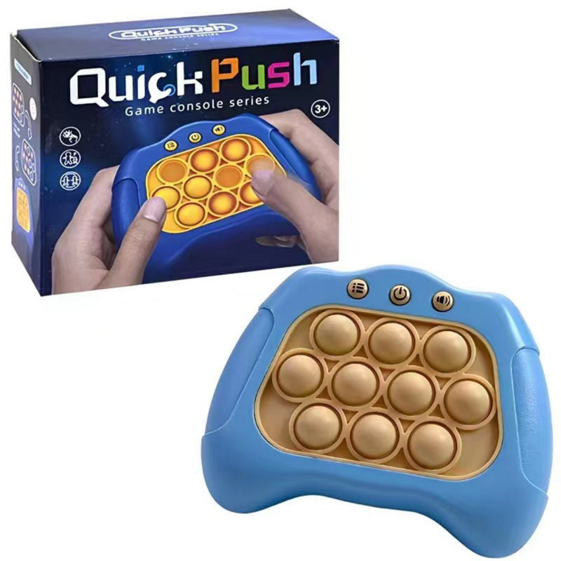 Pop Push Children's Press Handle Fidget Toy - Whac-A-Mole Fun for Fine Motor Skills Development a...