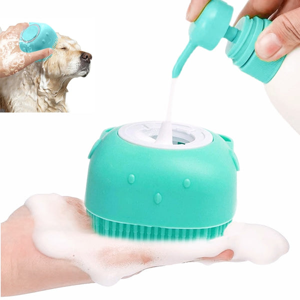 Pet Bathing Brush - The Ultimate Tool for Easy and Enjoyable Pet Baths - Simplify Your Pet's Groo...