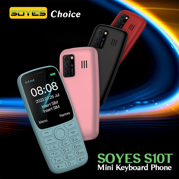 SOYES S10T Mini Keyboard Phone - Stay Connected Anywhere, Anytime - Compact Design with Dual SIM ...
