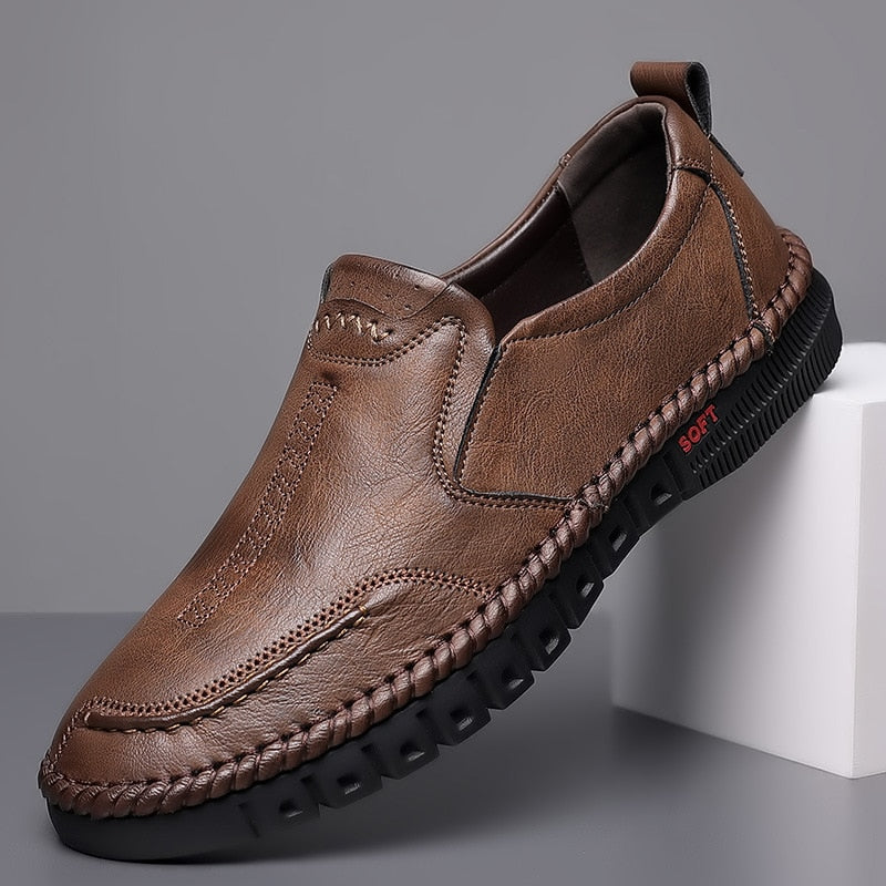 Men's Business Leather Shoes - Stylish Comfort for the Modern Man - Perfect for Any Occasion