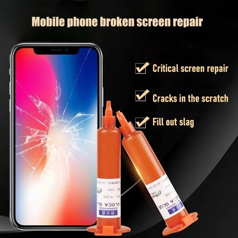 BERRY'S BUYS™ 10ml UV Glue Optical Clear Adhesive - The Must-Have Tool for Seamless Phone Screen Repairs - Get Your Phone Looking As Good As New! - Berry's Buys