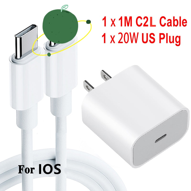 BERRY'S BUYS™ Apple 20W Fast Charger - Charge your iPhone lightning fast - Never be without power again! - Berry's Buys