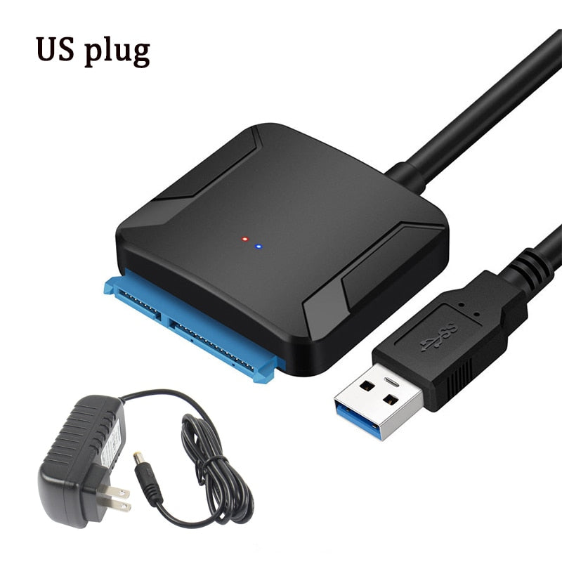 USB 3.0 To SATA 3 Cable - Quick and Easy Access to External Storage Devices - Lightning-fast Data...