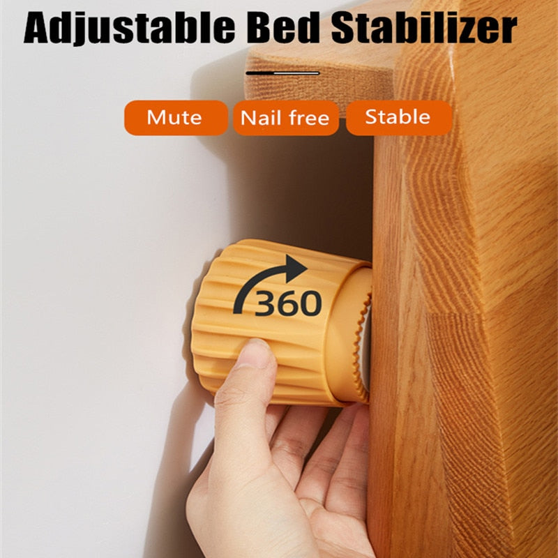 BERRY'S BUYS™ Adjustable Bed Stabilizer - Keep Your Bed Steady and Secure - Enjoy a Peaceful Night's Sleep - Berry's Buys