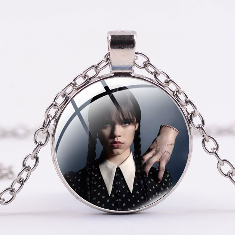 BERRY'S BUYS™ 2023 TV Show Wednesday Addams Cosplay Necklace - Embrace Your Dark Side - Stylish and Functional Accessory - Berry's Buys