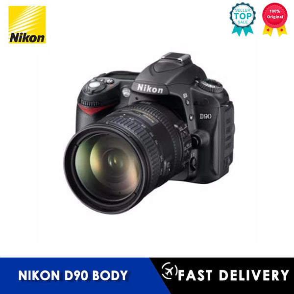 Nikon D90 Digital SLR Camera - Capture Life's Precious Moments - Stunningly Sharp and Vivid Images