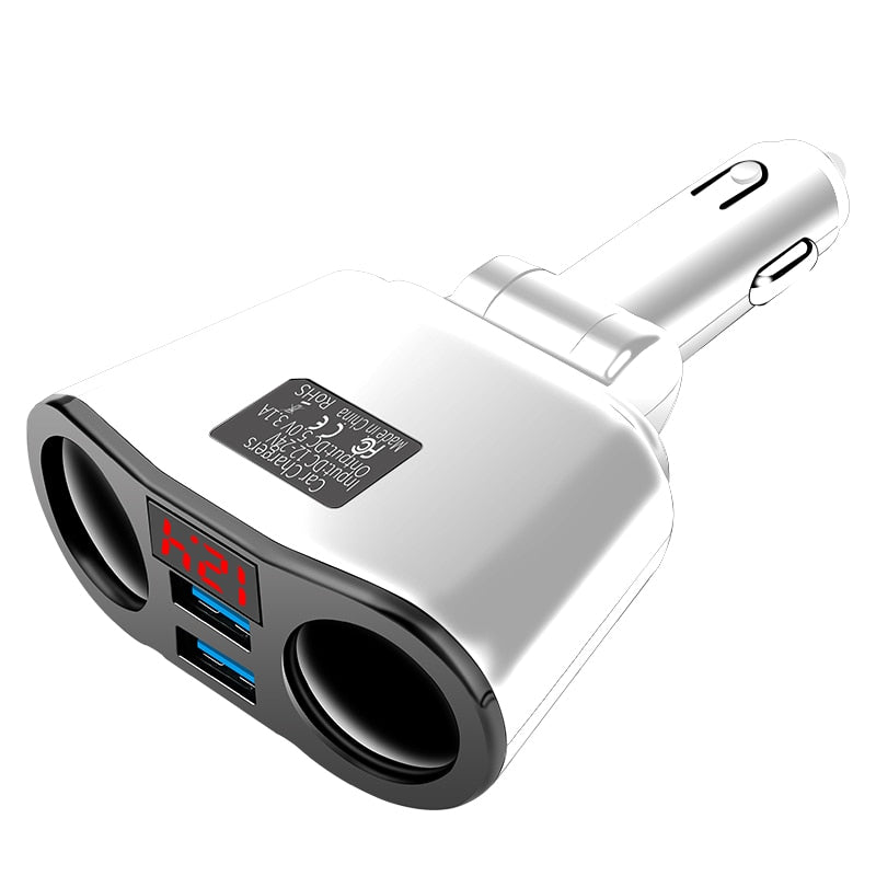 BERRY'S BUYS™ 3.1A Dual USB Car Charger - Charge Your Devices On-The-Go - Never Run Out Of Battery Again! - Berry's Buys