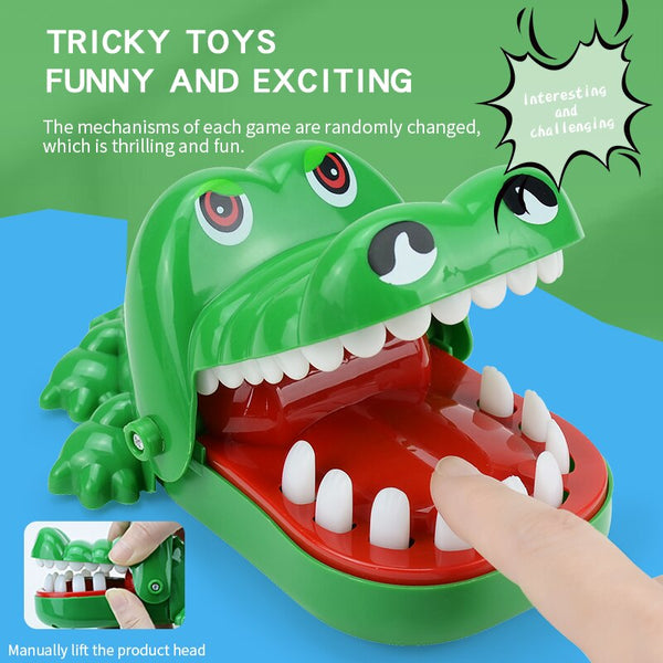 BERRY'S BUYS™ Crocodile Teeth Toys for Kids - Play the Fun Alligator Game at Your Next Party - Perfect Entertainment for Children and Families - Berry's Buys